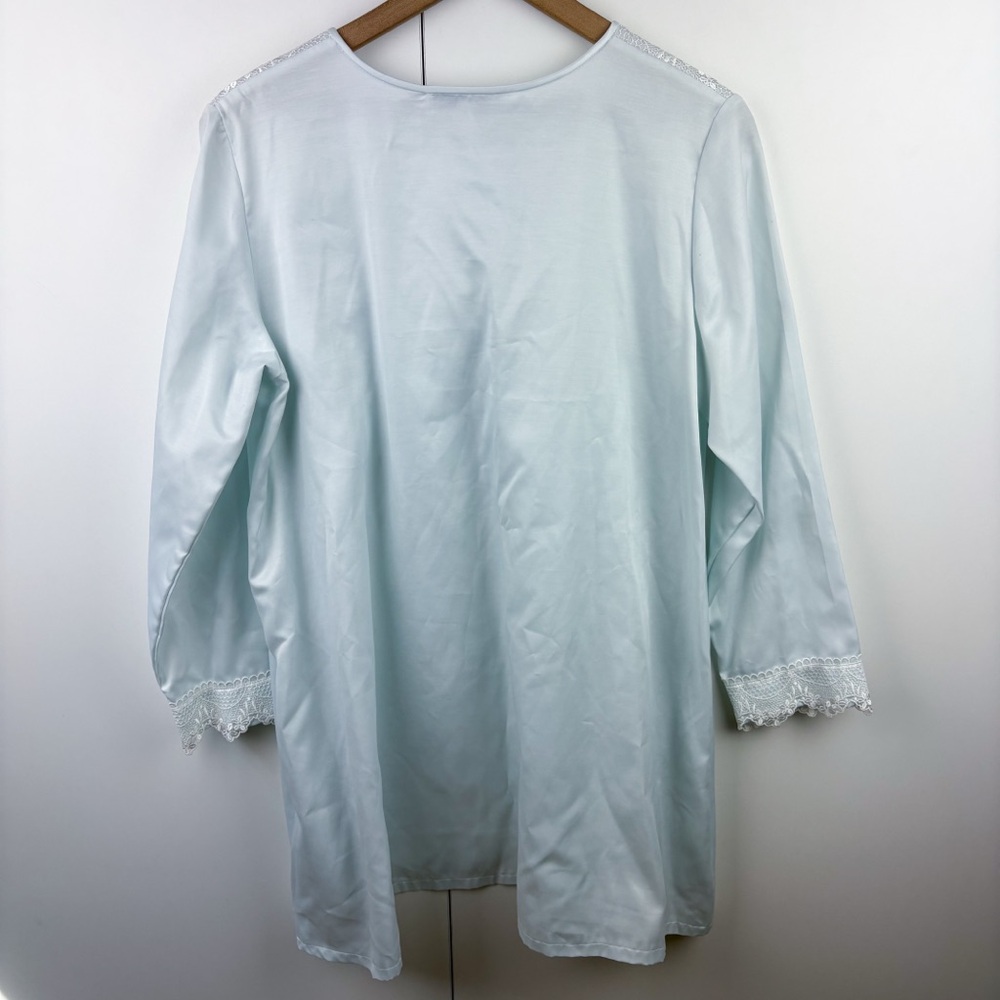 Vintage White Lace Trim Nightgown - Picture 7 of 7